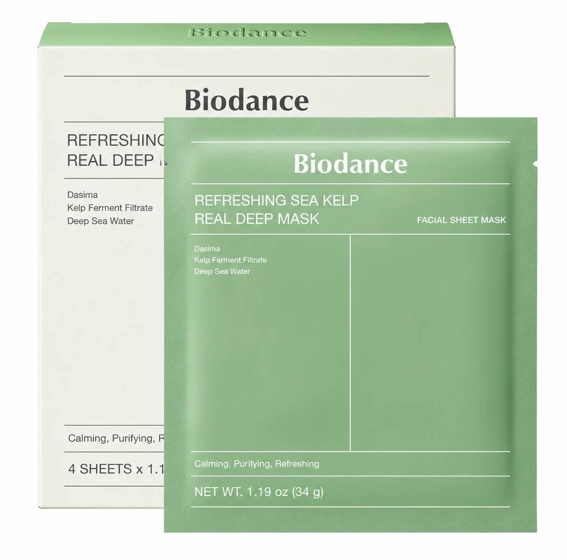 Biodance Refreshing Sea Kelp Real Deep Mask