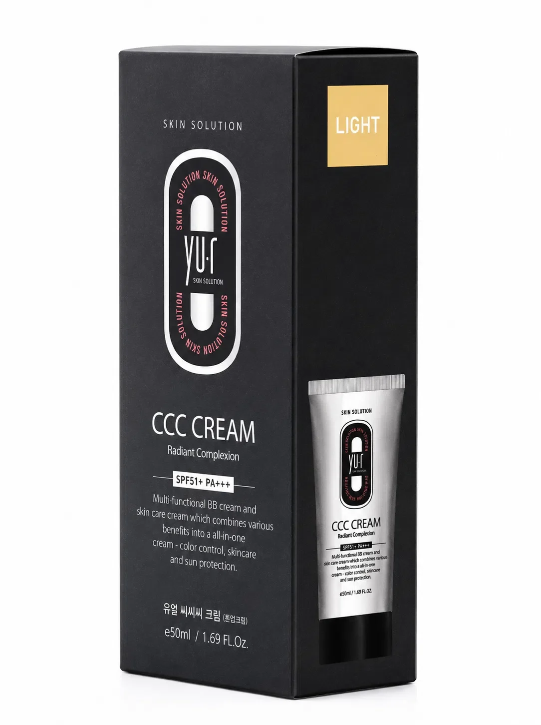 YU.R Cream Radiant Complexion SPF50+ (LIGHT) — Изображение 1
