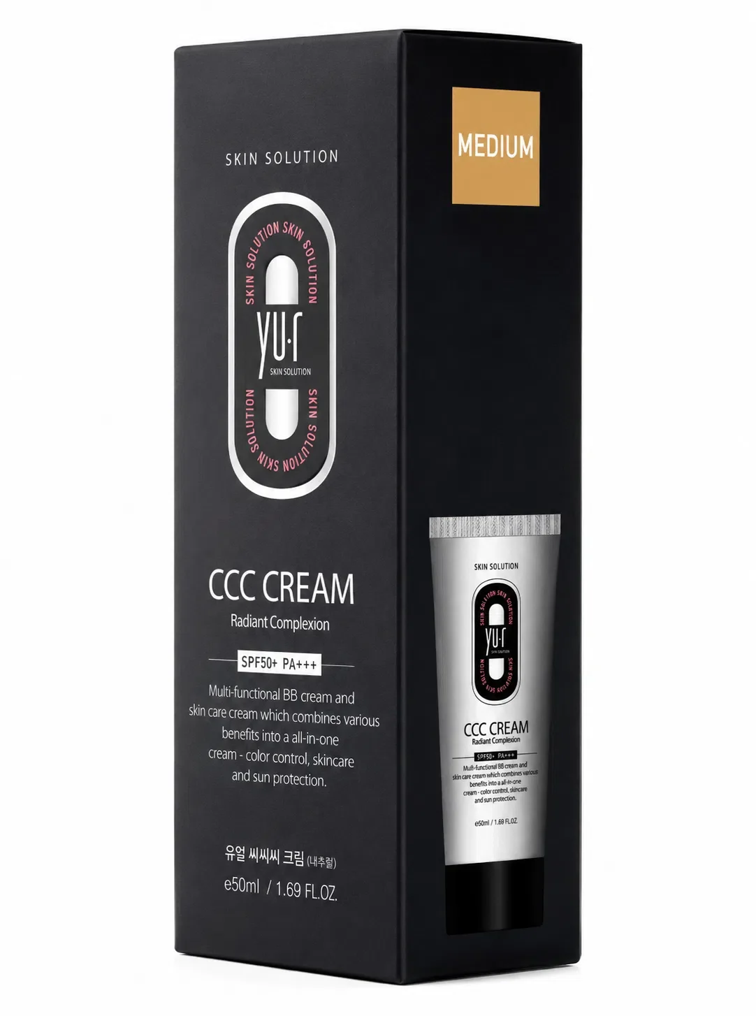 YU.R Cream Radiant Complexion SPF50+ (MEDIUM)